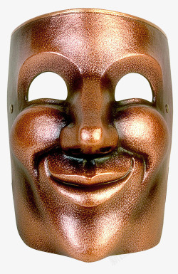 古代戏子古风戏子笑脸面具高清图片