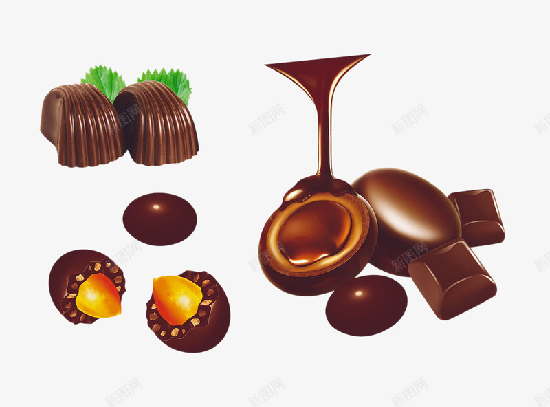 巧克力png免抠素材_新图网 https://ixintu.com 巧克力酱 德芙 热可可 热巧克力 牛奶 香浓 香浓巧克力