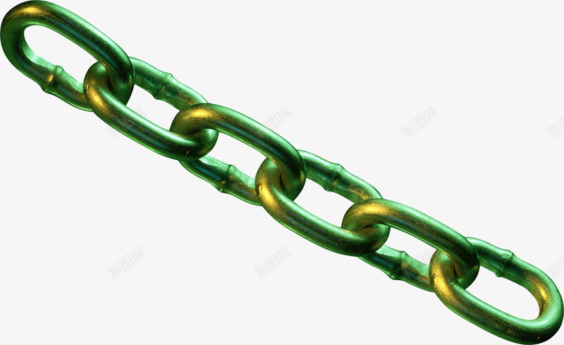 绿色锁链png免抠素材_新图网 https://ixintu.com 绿色 绿色的 绿色的锁链 绿色锁链 金属锁链 链条