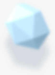 模糊蓝色菱形图标png_新图网 https://ixintu.com 图标 模糊 菱形 蓝色