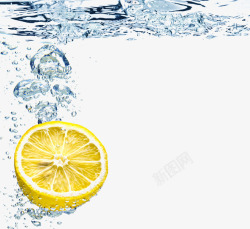 水柠檬素材