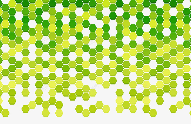 个性绿色元素背景图图标png_新图网 https://ixintu.com PPT信息图标 ppt元素 六边形 立体六边形