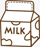 创意简约牛奶包装png免抠素材_新图网 https://ixintu.com 创意 包装 牛奶 简约 设计