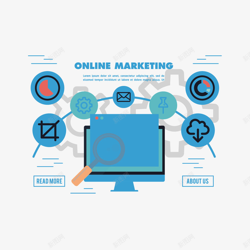 创意用户信息查询元素png免抠素材_新图网 https://ixintu.com 云下载 查询 电脑