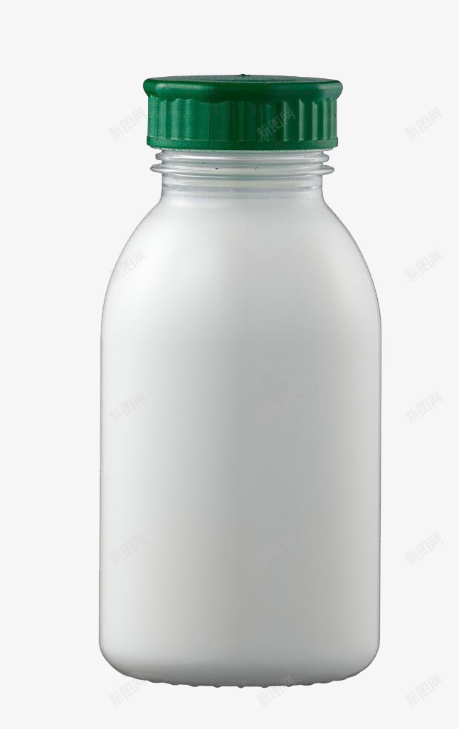 白色牛奶瓶png免抠素材_新图网 https://ixintu.com 牛奶 瓶子 白色