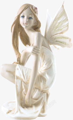 漂亮天使美女雕塑素材