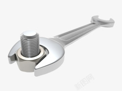 金属质感工作扳手有质感的金属扳手高清图片