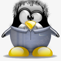 个性QQ企鹅图标png_新图网 https://ixintu.com 