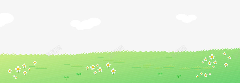 卡通手绘翠绿草地花朵矢量图ai免抠素材_新图网 https://ixintu.com 卡通的草地 手绘的花朵 漂亮的花朵 翠绿的草地 矢量图