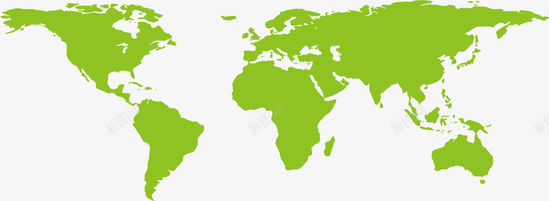 环保创意世界地图标识png_新图网 https://ixintu.com 世界地图 创意 环保设计