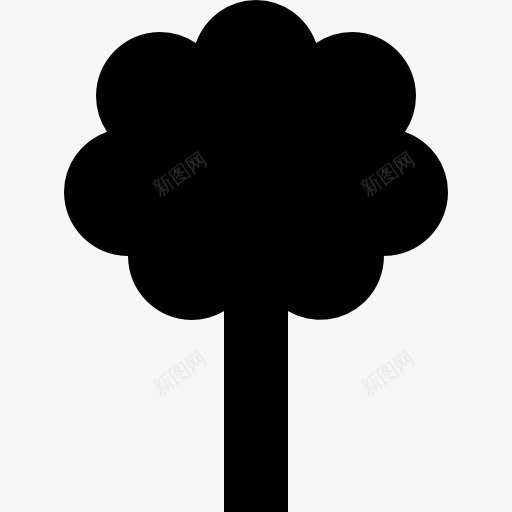 大树标识图标png_新图网 https://ixintu.com tree 树 树木
