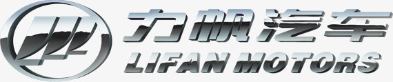 力帆汽车金属字logo图标图标