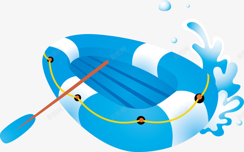 人工划艇png免抠素材_新图网 https://ixintu.com 人工 划板 划艇 承重 水花