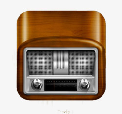 老收音机怀旧收音机图标高清图片