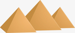 历史文明埃及的金字塔矢量图高清图片