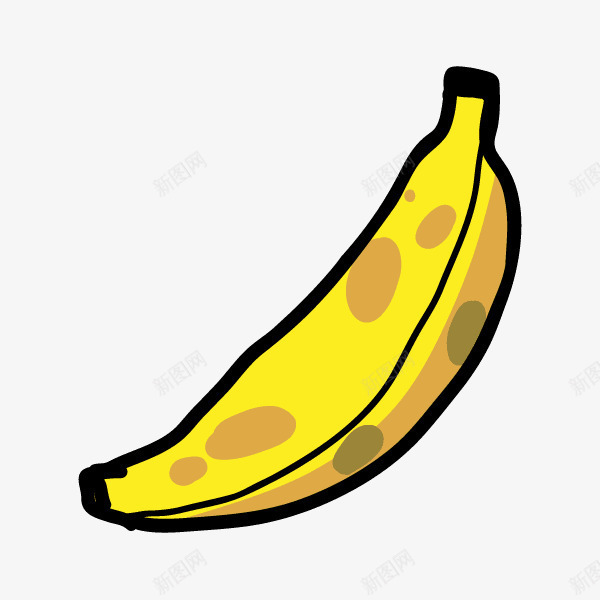 发霉的香蕉png免抠素材_新图网 https://ixintu.com 发霉 食物 香蕉