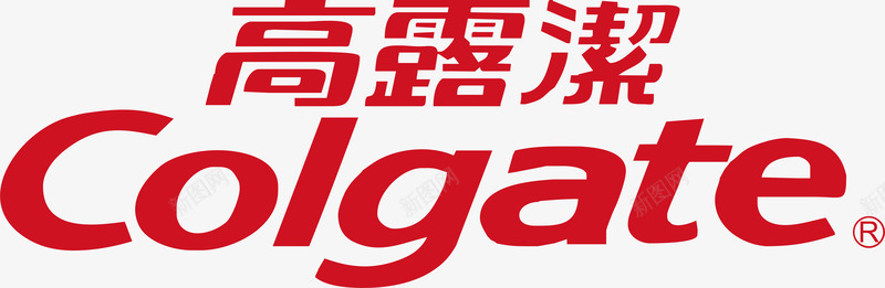 高露洁logo矢量图图标图标