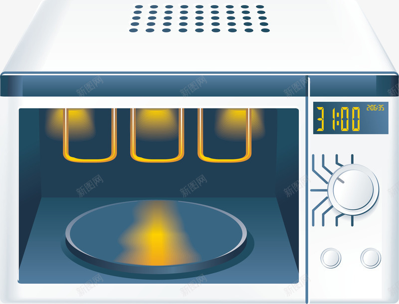 微波炉元素png免抠素材_新图网 https://ixintu.com png 微波炉矢量 电子 矢量元素 金属