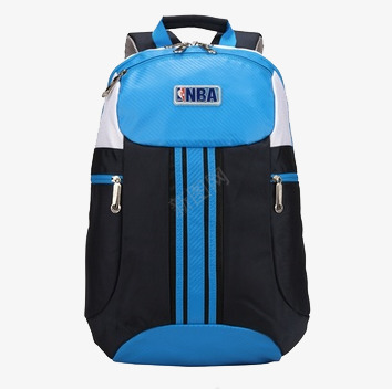 NBA蓝色时尚双肩包png免抠素材_新图网 https://ixintu.com 产品实物 炫酷 蓝色个性双肩包