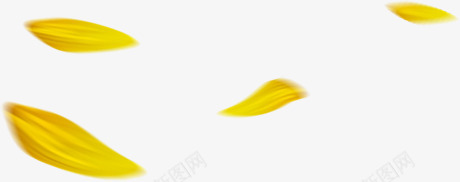 黄色模糊漂浮树叶png免抠素材_新图网 https://ixintu.com 树叶 模糊 漂浮 黄色