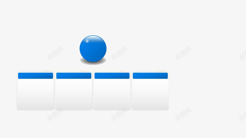 立体圆球PPT模板png免抠素材_新图网 https://ixintu.com PPT文本框 PPT模板 圆形 圆球 白色 立体 蓝色