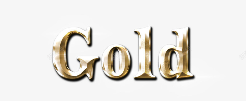 个性艺术字GOLDpng免抠素材_新图网 https://ixintu.com GOLD 个性 装饰 金属字