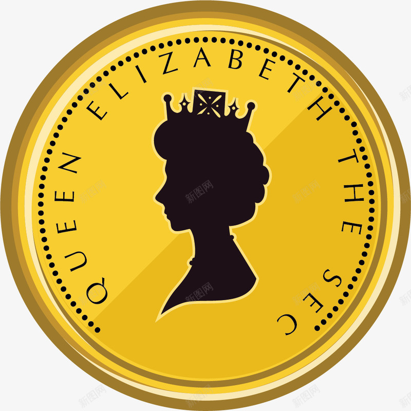 英国硬币png免抠素材_新图网 https://ixintu.com 5角硬币 五毛硬币 小额硬币 硬币 英国 金属硬币