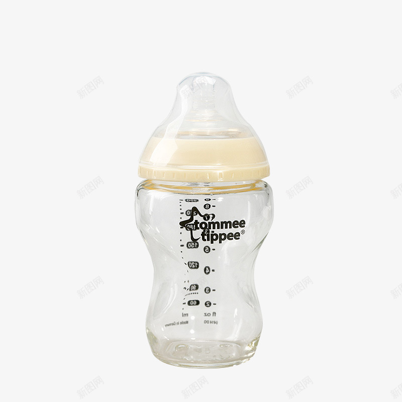 汤美天地玻璃奶瓶png免抠素材_新图网 https://ixintu.com 产品实物 宝宝玻璃奶瓶 防摔奶瓶