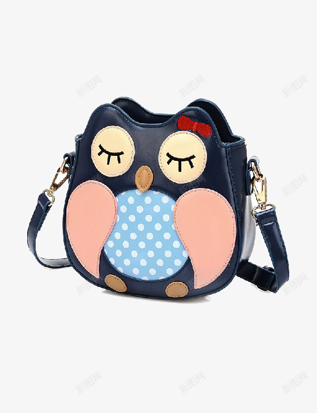 猫头鹰女包png免抠素材_新图网 https://ixintu.com 个性 动物 卡通包 可爱 女包