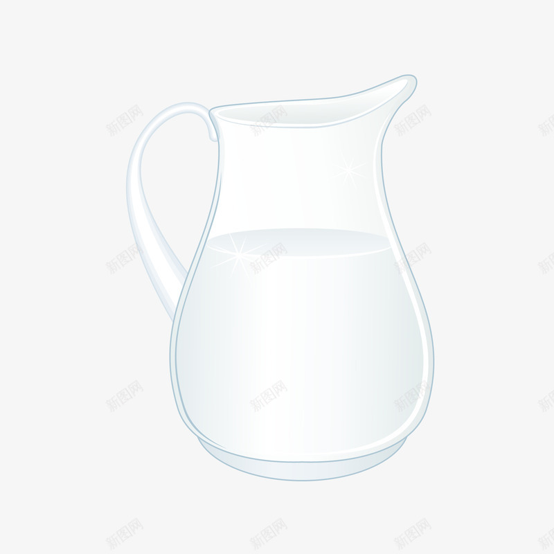 精致牛奶容器png免抠素材_新图网 https://ixintu.com 容器 牛奶 精致