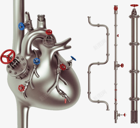 个性心脏png免抠素材_新图网 https://ixintu.com 保护心脏 心脏 现代化
