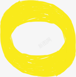黄色个性创意圆形装饰png免抠素材_新图网 https://ixintu.com 个性 创意 圆形 装饰 黄色