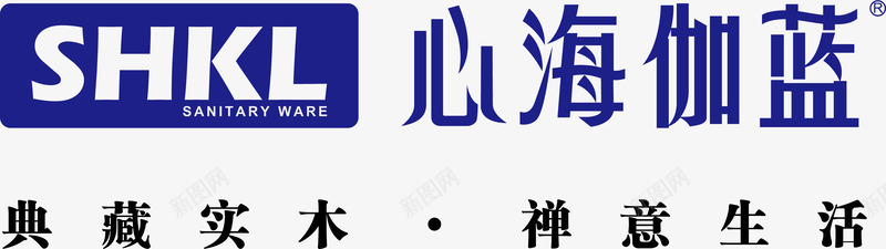 心海伽蓝logo矢量图图标图标