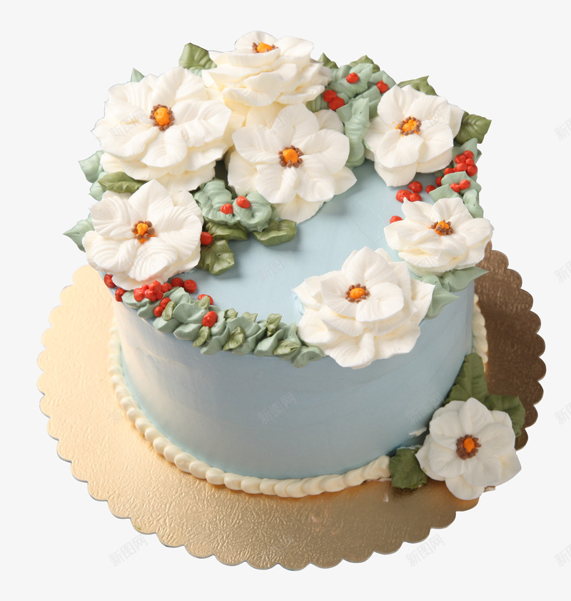 花朵蛋糕食物西点png免抠素材_新图网 https://ixintu.com 花朵 花束蛋糕 蛋糕 西点 食物