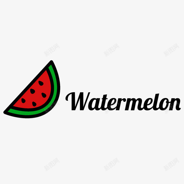 watermelon红色西瓜png免抠素材_新图网 https://ixintu.com watermelon 素材 红色 西瓜