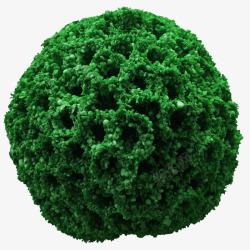 绿色圆球植物素材