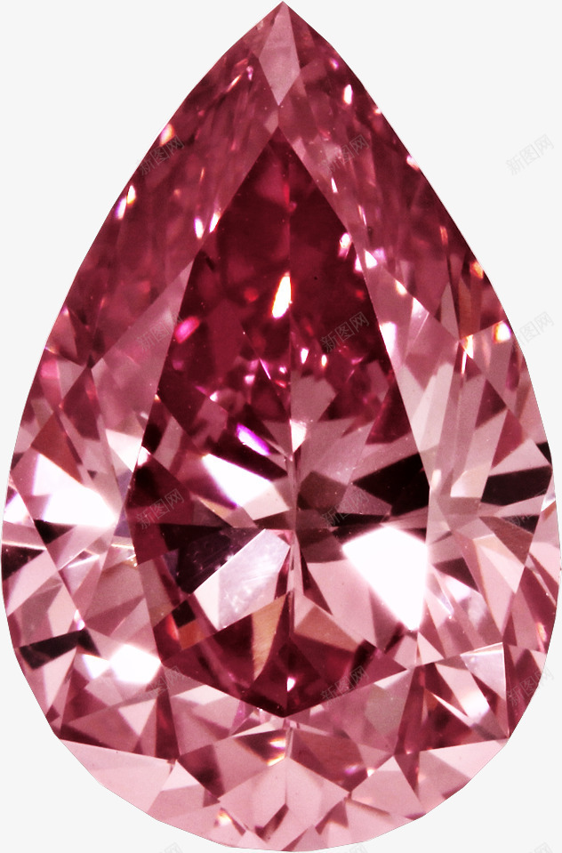 漂亮水晶钻石png免抠素材_新图网 https://ixintu.com 水晶钻石 漂亮钻石 红色钻石
