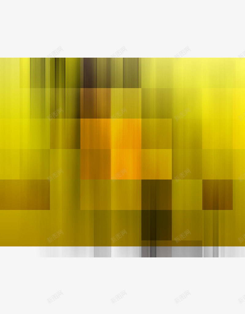 黄色背景时尚晶格png免抠素材_新图网 https://ixintu.com 时尚晶格 晶格背景 模糊 背景 黄色