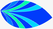 蓝色手绘创意个性树叶png免抠素材_新图网 https://ixintu.com 个性 创意 树叶 蓝色