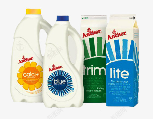 牛奶包装png免抠素材_新图网 https://ixintu.com lite牛奶 产品实物 产品设计 白色瓶子 简约包装 饮品