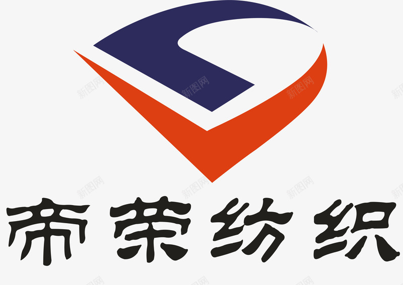 帝荣纺织logo矢量图图标ai_新图网 https://ixintu.com 企业LOGO标志矢量 企业logo 企业商标 图标 帝荣纺织logo 标志 标识 矢量图