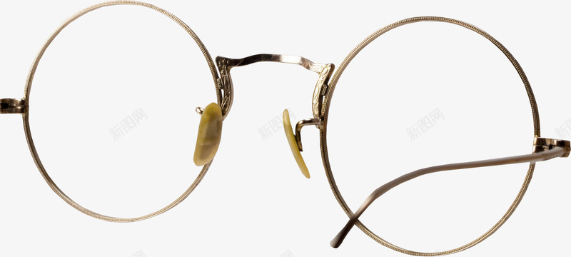 金属眼睛框png免抠素材_新图网 https://ixintu.com 眼睛看 眼镜架 金属眼镜架