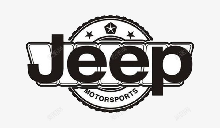 黑色jeeplogo图标png_新图网 https://ixintu.com jeeplogo 免抠logo 创意logo 标志 标识 车标 黑色