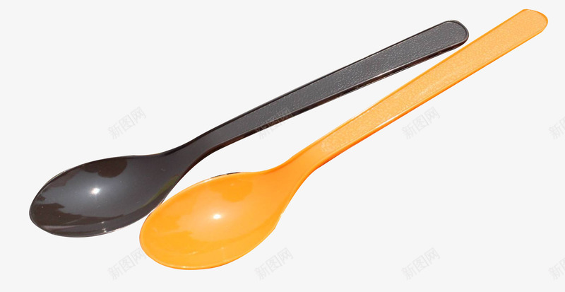 黑色黄色塑料勺子png免抠素材_新图网 https://ixintu.com 勺子 厨具 塑料 塑料勺子 多彩 长把 长柄勺子 餐具 黄色 黑色