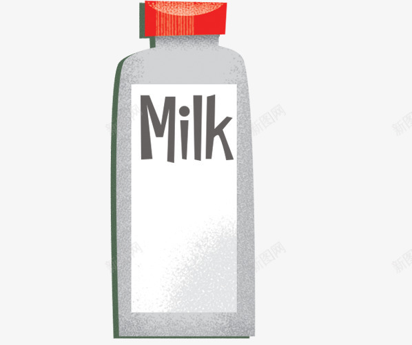手绘一盒牛奶png免抠素材_新图网 https://ixintu.com 一盒 手绘 牛奶