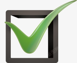 水晶对勾图标水晶创意叉叉对勾图标高清图片