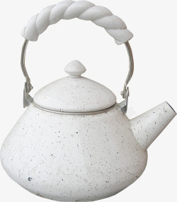 漂亮瓷器白色漂亮茶壶高清图片