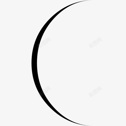 新月阶段的标志图标png_新图网 https://ixintu.com 周期 圆 天气 月亮 月亮圆 月相 阶段