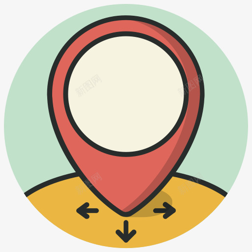 GPS位置地图导航销位置3png免抠素材_新图网 https://ixintu.com GPS Gps location map navigation pin 位置 地图 导航 销