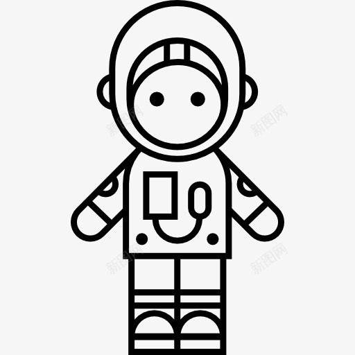 宇航员图标png_新图网 https://ixintu.com astroanuts 人 太空船 月亮 火箭 空间